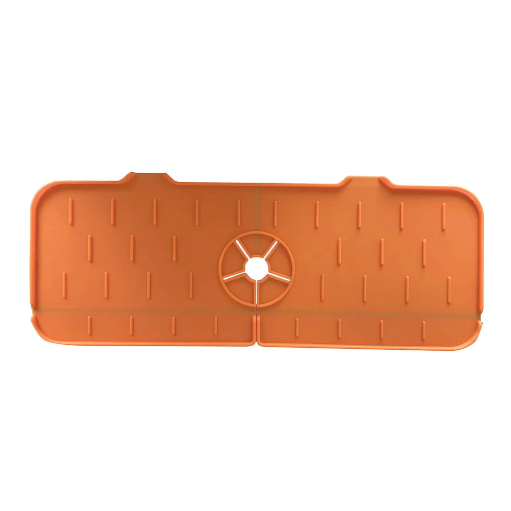 Water-Repellent Non-Slip Silicone Faucet & Sink Mat