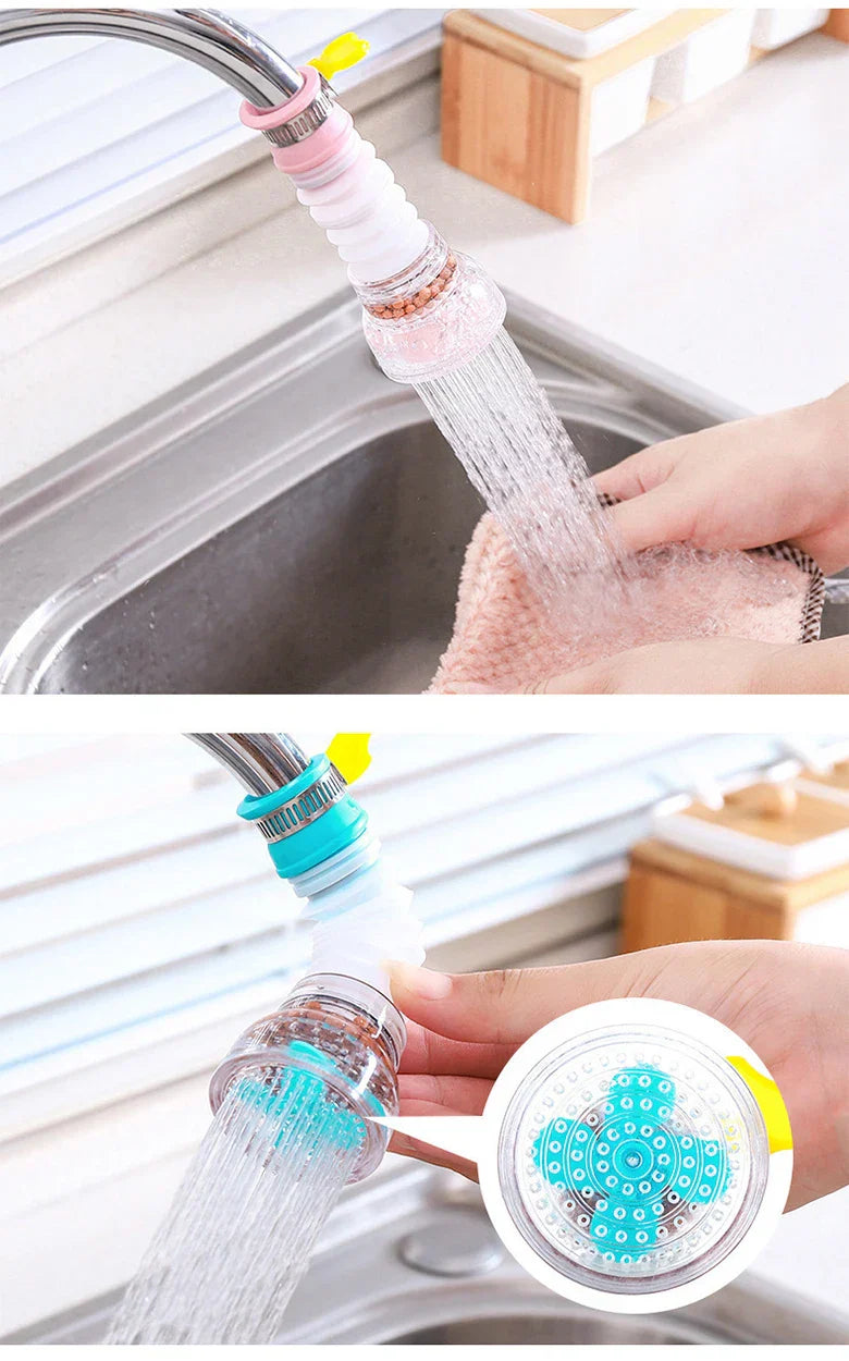 Water-Saving 360° Swivel Faucet Aerator (With Filter)