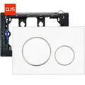 Water-Saving Dual-Flush Toilet Push Button Plate (Sigma 20 Compatible)