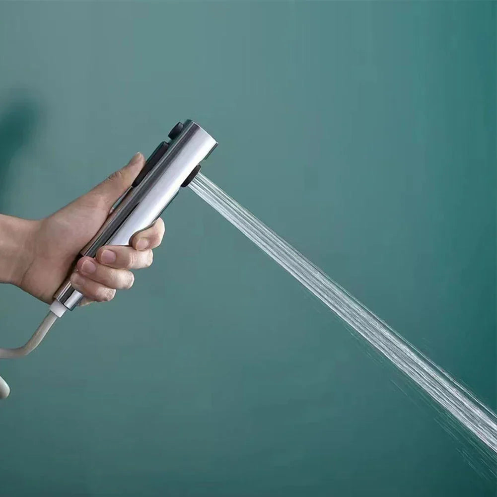 Water-Saving Focused Spray Handheld Bidet Sprayer (Wall-Mount)