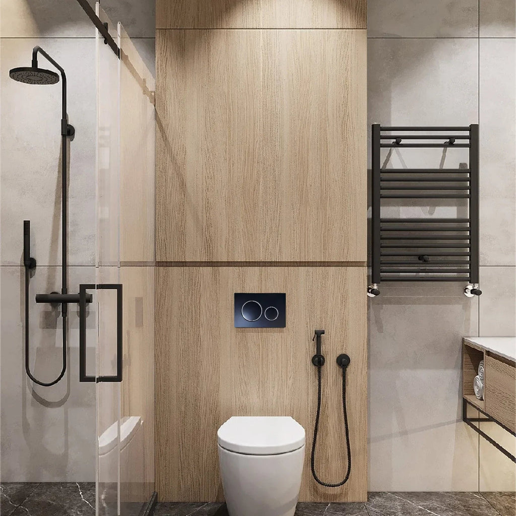 Water-Saving Stainless Steel Finish Dual-Flush Plate (Concealed Cistern Compatible)