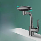 Waterfall 4-Mode Stainless Steel Bathroom Faucet