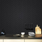 Waterproof 3D Herringbone Peel-And-Stick Wall Tile (Set of 10)