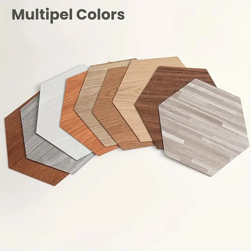 Waterproof 3D Hexagon Peel-And-Stick Tile