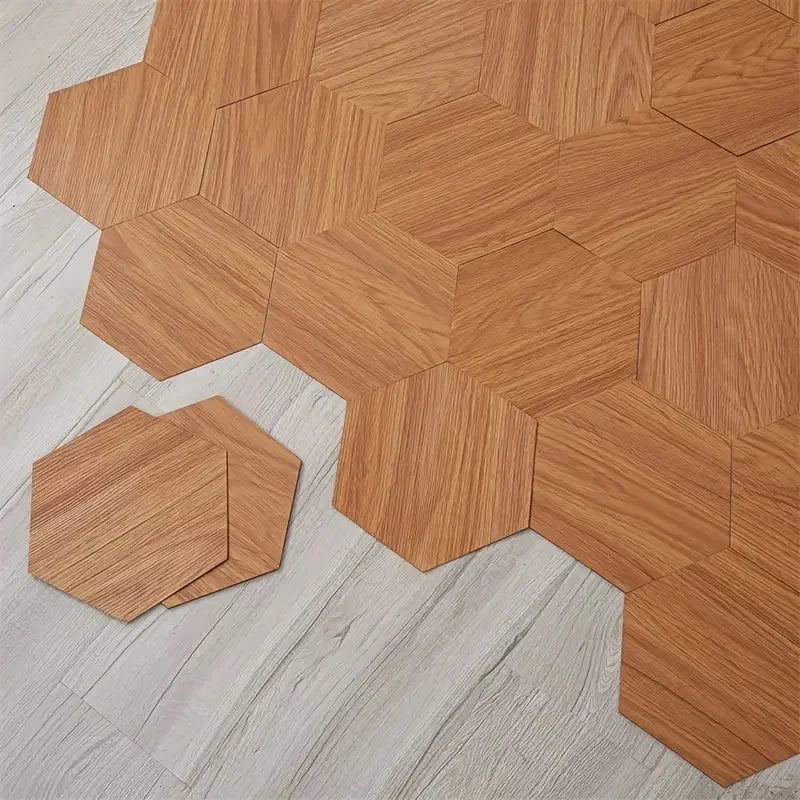 Waterproof 3D Hexagon Peel-And-Stick Tile