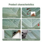 Waterproof 3D Textured Peel-And-Stick Wall Tiles (10-Sheet Pack)