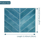Waterproof 3D Textured Peel-And-Stick Wall Tiles (10-Sheet Pack)