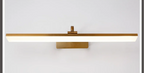 Waterproof Bronze LED Mirror Wall Light