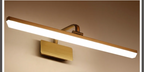 Waterproof Bronze LED Mirror Wall Light