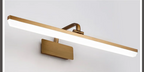 Waterproof Bronze LED Mirror Wall Light