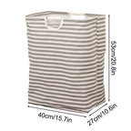 Waterproof Cotton Collapsible Laundry Hamper