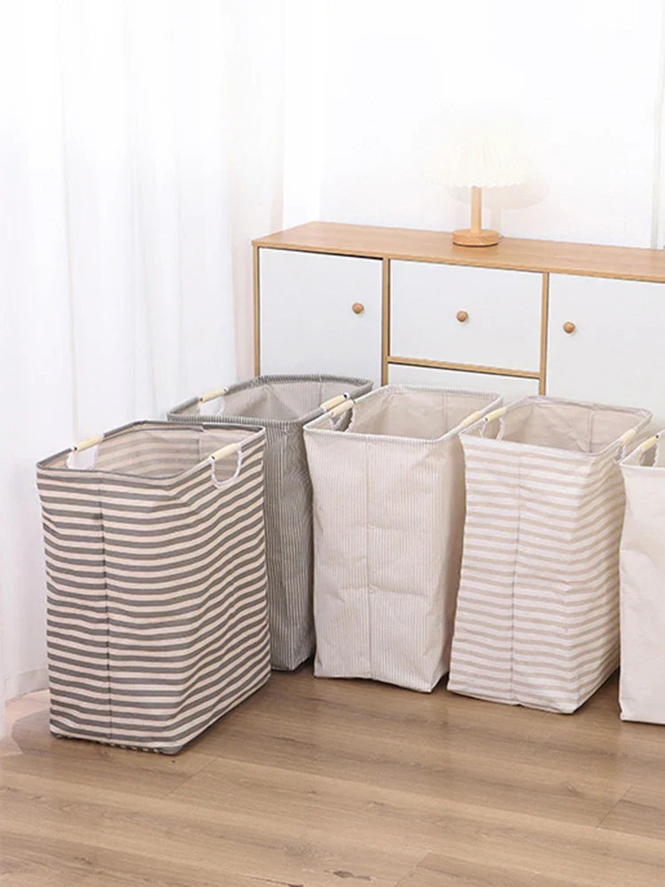 Waterproof Cotton Collapsible Laundry Hamper