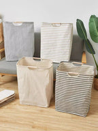 Waterproof Cotton Collapsible Laundry Hamper