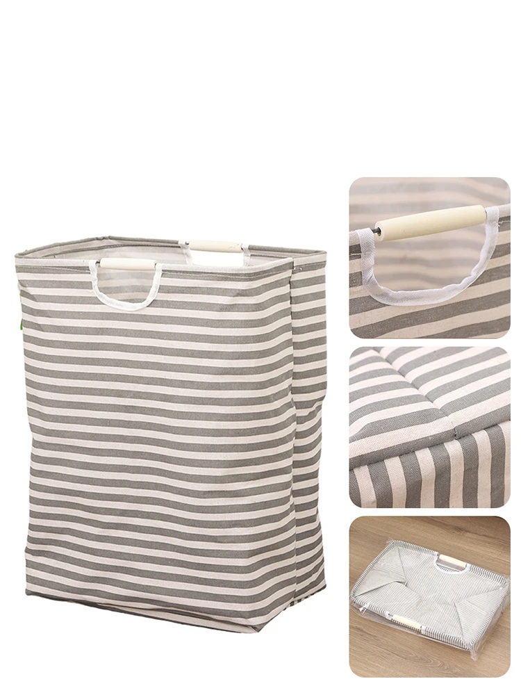 Waterproof Cotton Collapsible Laundry Hamper