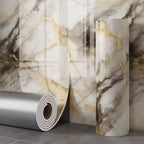 Waterproof Foam-Backed Peel & Stick Marble Wallpaper