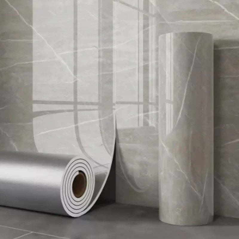Waterproof Foam-Backed Peel & Stick Marble Wallpaper