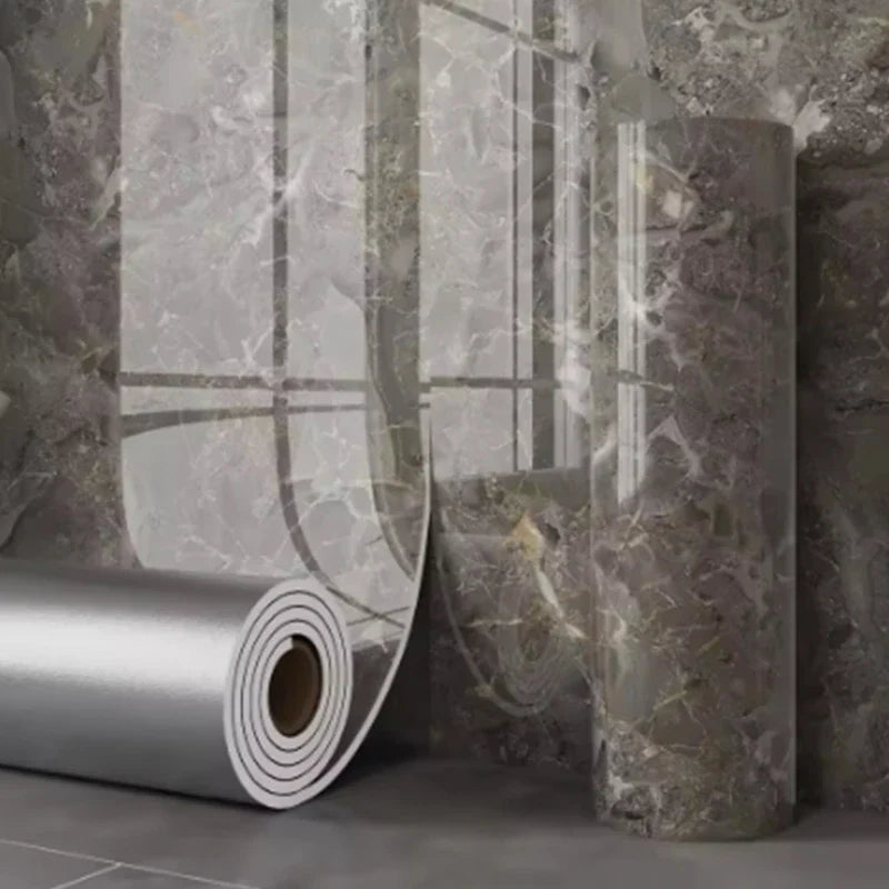 Waterproof Foam-Backed Peel & Stick Marble Wallpaper