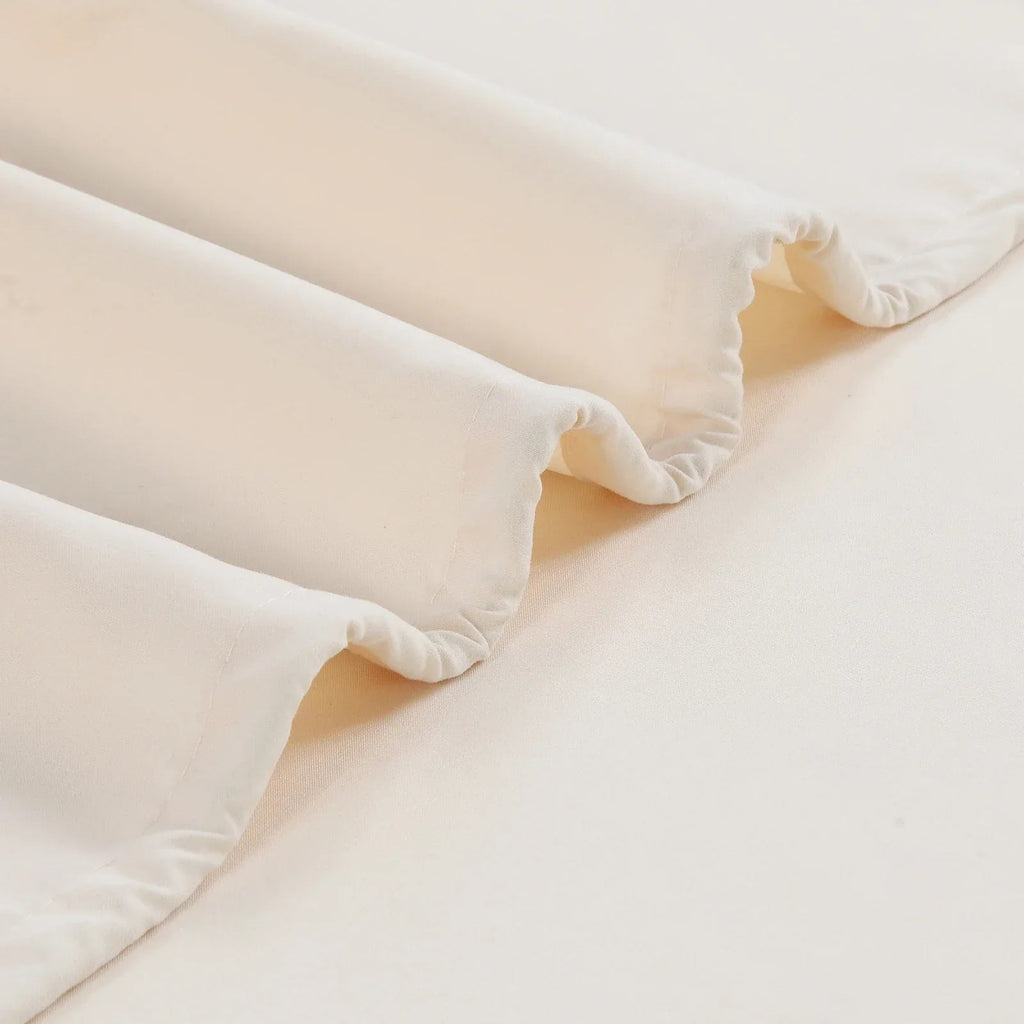 Waterproof Linen-Look Shower Curtain (Rust-Resistant Grommets)