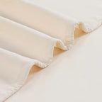 Waterproof Linen-Look Shower Curtain (Rust-Resistant Grommets)