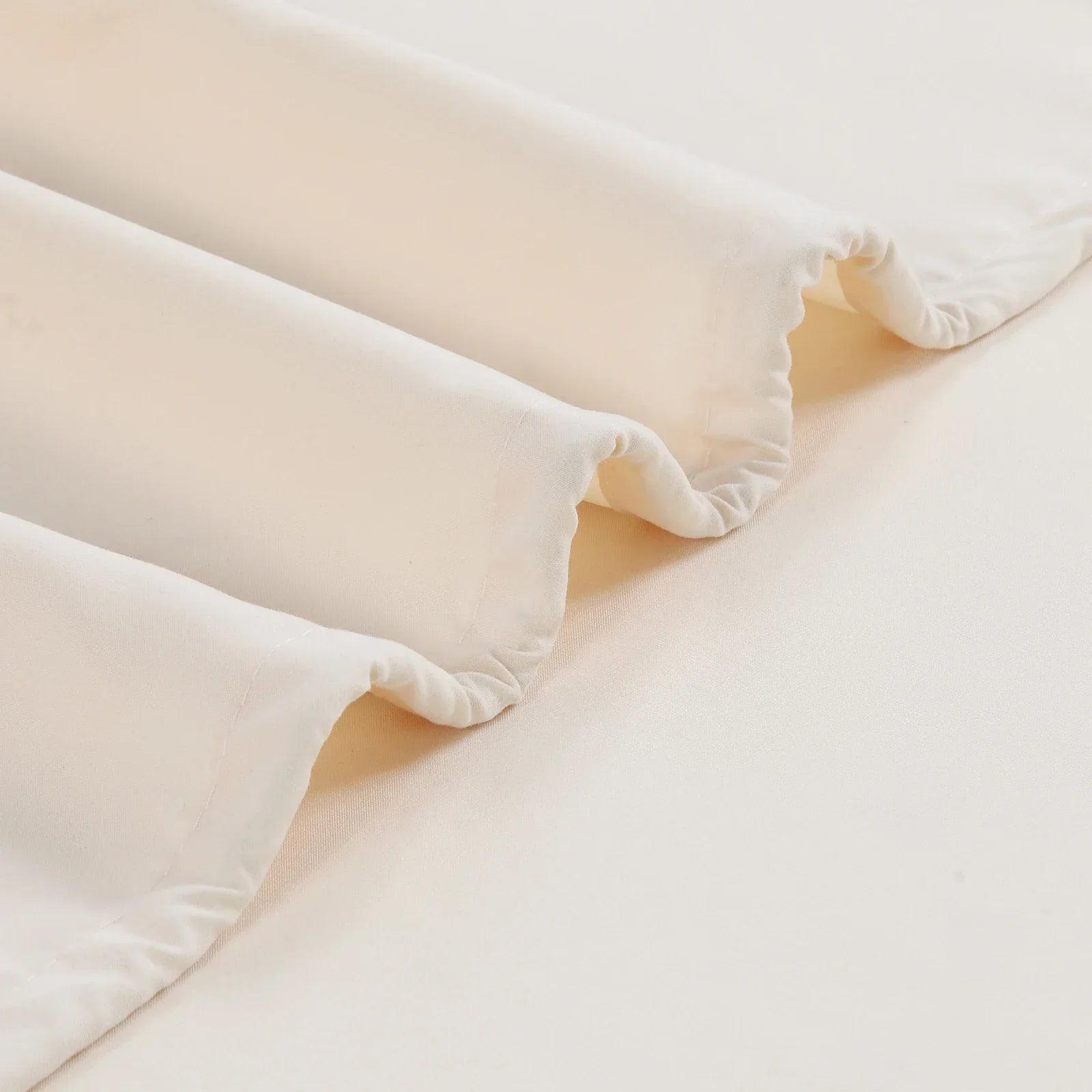 Waterproof Linen-Look Shower Curtain (Rust-Resistant Grommets)