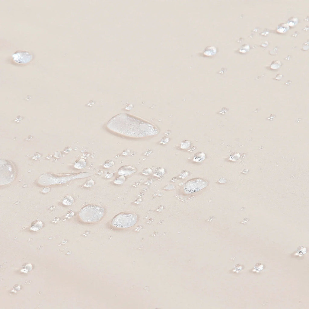 Waterproof Linen-Look Shower Curtain (Rust-Resistant Grommets)