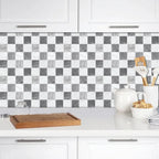 Waterproof & Oil-Resistant Peel-And-Stick 3D Backsplash Tile (9 x 9 in)