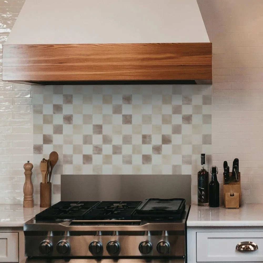 Waterproof & Oil-Resistant Peel-And-Stick 3D Backsplash Tile (9 x 9 in)