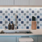 Waterproof & Oil-Resistant Peel-And-Stick 3D Backsplash Tile (9 x 9 in)