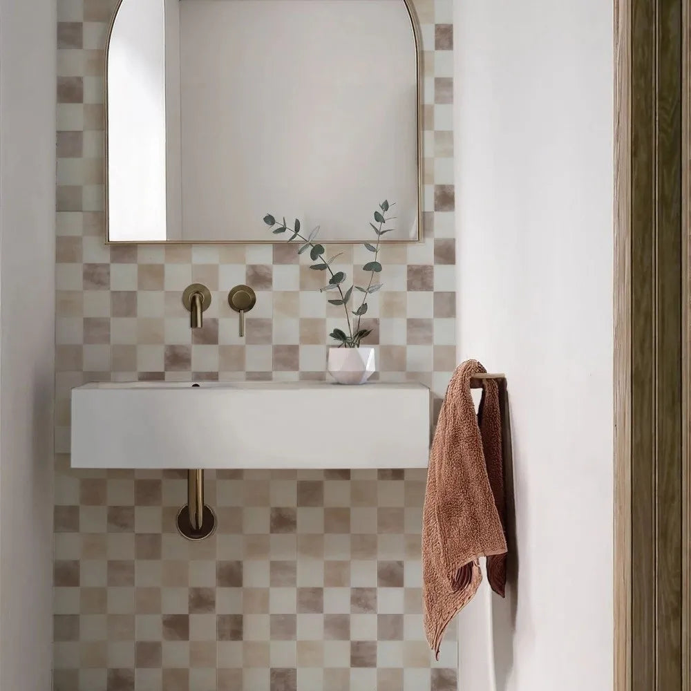 Waterproof & Oil-Resistant Peel-And-Stick 3D Backsplash Tile (9 x 9 in)