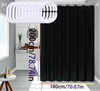 Waterproof PEVA Mildew-Resistant Shower Curtain Liner