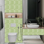 Waterproof Peel-And-Stick 3D Mosaic Wall Tiles (Set of 10)
