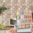 Waterproof Peel-And-Stick 3D Mosaic Wall Tiles (Set of 10)