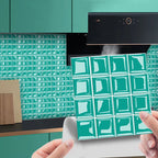 Waterproof Peel-And-Stick 3D Mosaic Wall Tiles (Set of 10)
