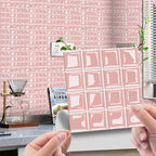 Waterproof Peel-And-Stick 3D Mosaic Wall Tiles (Set of 10)