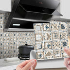Waterproof Peel-And-Stick 3D Mosaic Wall Tiles (Set of 10)