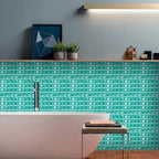 Waterproof Peel-And-Stick 3D Mosaic Wall Tiles (Set of 10)