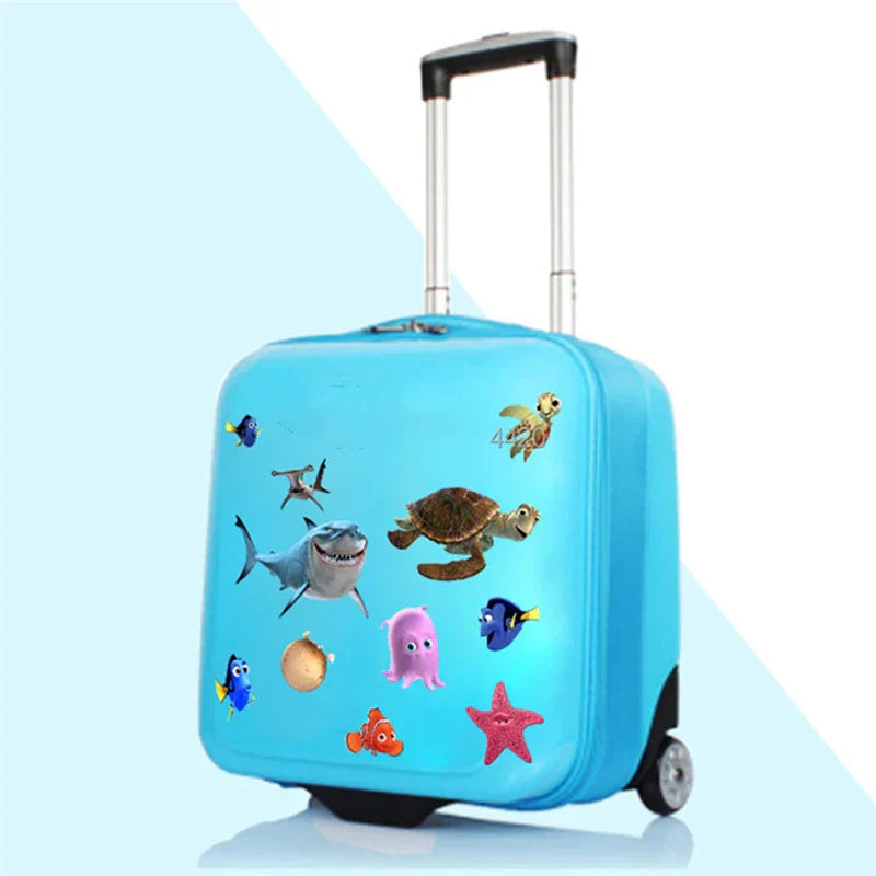 Waterproof Peel-And-Stick 3D Ocean Wall Stickers