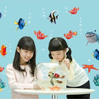 Waterproof Peel-And-Stick 3D Ocean Wall Stickers