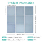 Waterproof Peel-And-Stick Embossed 3D Wall Tiles (10-Pack)