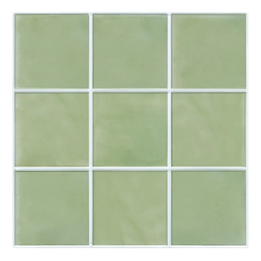Waterproof Peel-And-Stick Embossed 3D Wall Tiles (10-Pack)
