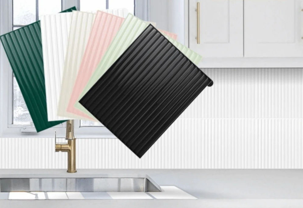 Waterproof Peel & Stick 3D Backsplash Tile