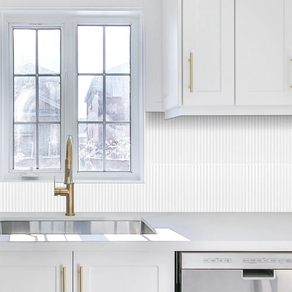 Waterproof Peel & Stick 3D Backsplash Tile