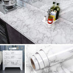Waterproof Peel & Stick Marble Vinyl Tile