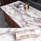 Waterproof Peel & Stick Marble Vinyl Tile