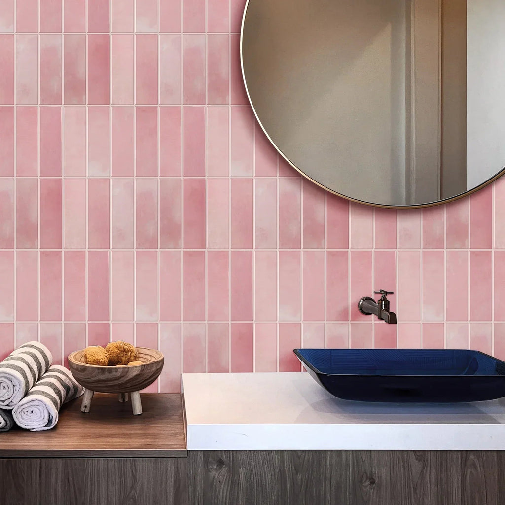 Waterproof Peel-and-Stick 3D Textured Wall Tiles