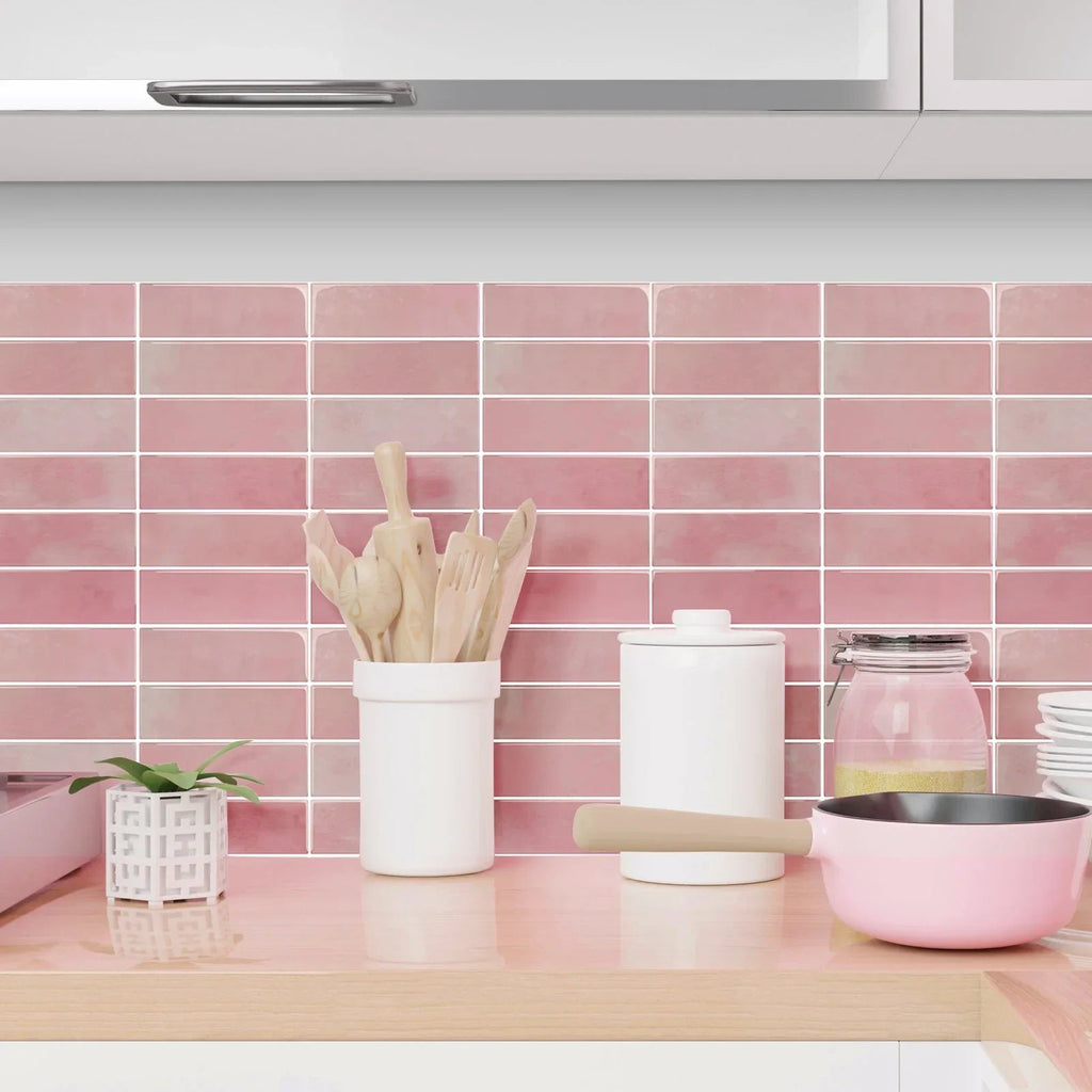 Waterproof Peel-and-Stick 3D Textured Wall Tiles