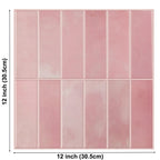 Waterproof Peel-and-Stick 3D Textured Wall Tiles