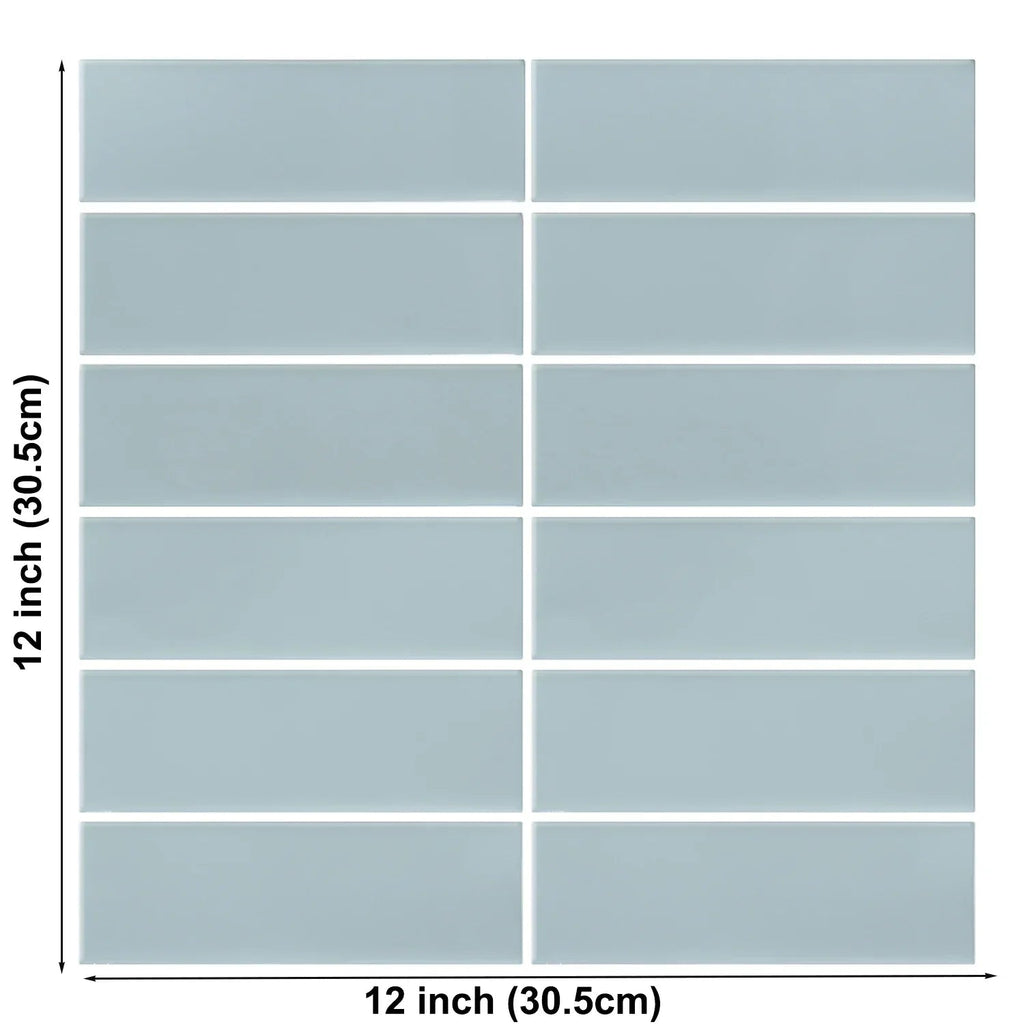 Waterproof Peel-and-Stick 3D Textured Wall Tiles