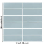 Waterproof Peel-and-Stick 3D Textured Wall Tiles
