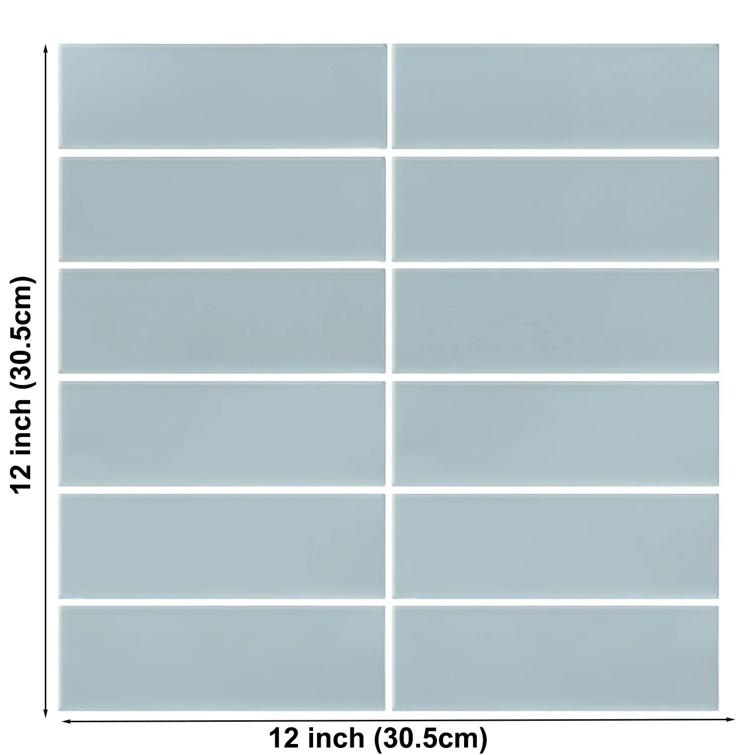 Waterproof Peel-and-Stick 3D Textured Wall Tiles